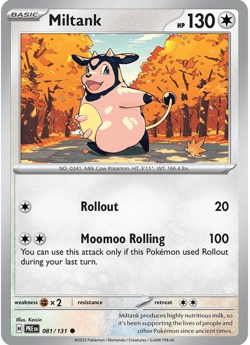 Miltank - Prismatic Evolutions (Common) [PRE-81] English / Near Mint / Normal