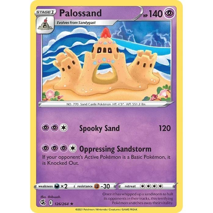 Palossand - Fusion Strike (Rare) [FST-126] English / Near Mint / Normal