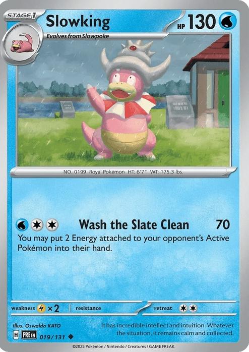 Slowking - Prismatic Evolutions (Uncommon) [PRE-19] English / Near Mint / Normal