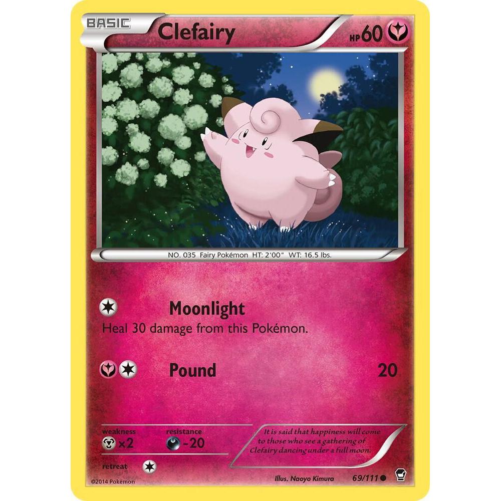 Clefairy 69/111 - Furious Fists (Engelsk / Near Mint)