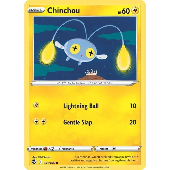 Chinchou - Silver Tempest (Common) [SIT-51] English / Near Mint / Normal