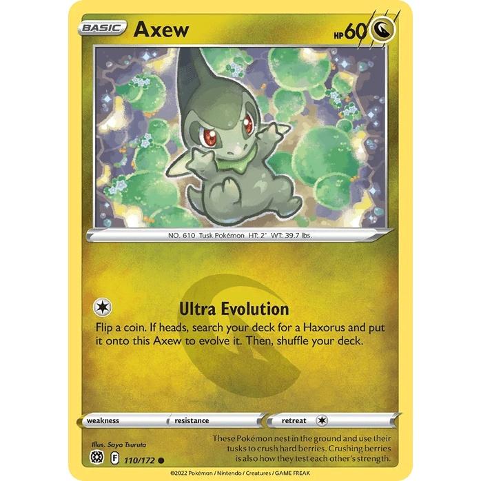 Axew 110/172 - Brilliant Stars (Engelsk / Near Mint)