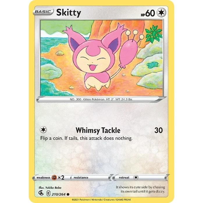 Skitty - Fusion Strike (Common) [FST-210] English / Near Mint / Normal