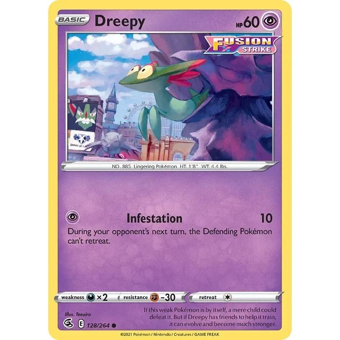 Dreepy - Fusion Strike (Common) [FST-128] English / Near Mint / Normal