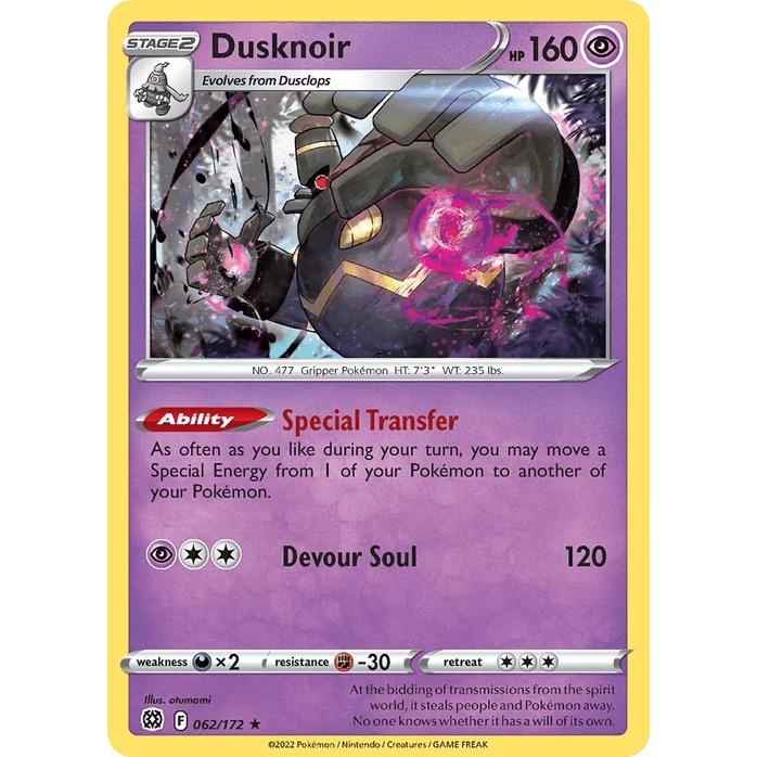 Dusknoir 62/172 [Holo] - Brilliant Stars (Engelsk / Near Mint)