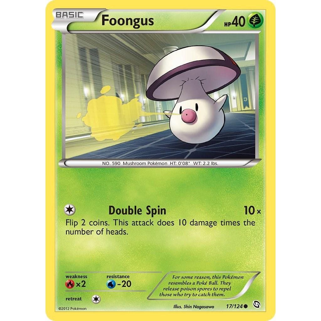 Foongus 17/124 - Dragons Exalted (Engelsk / Near Mint)