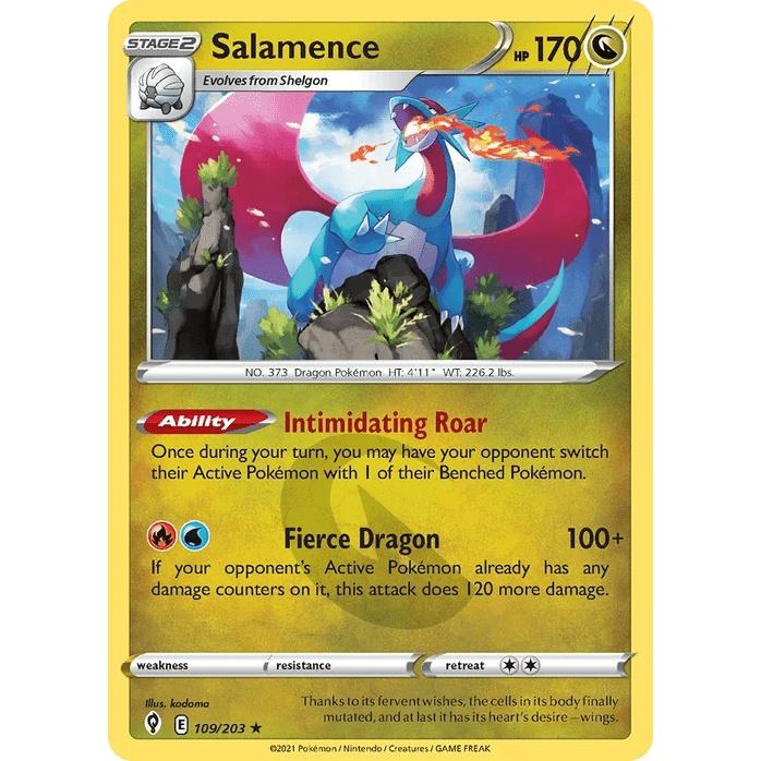 Salamence - Evolving Skies (Holo Rare) [EVS-109] English / Near Mint / Normal