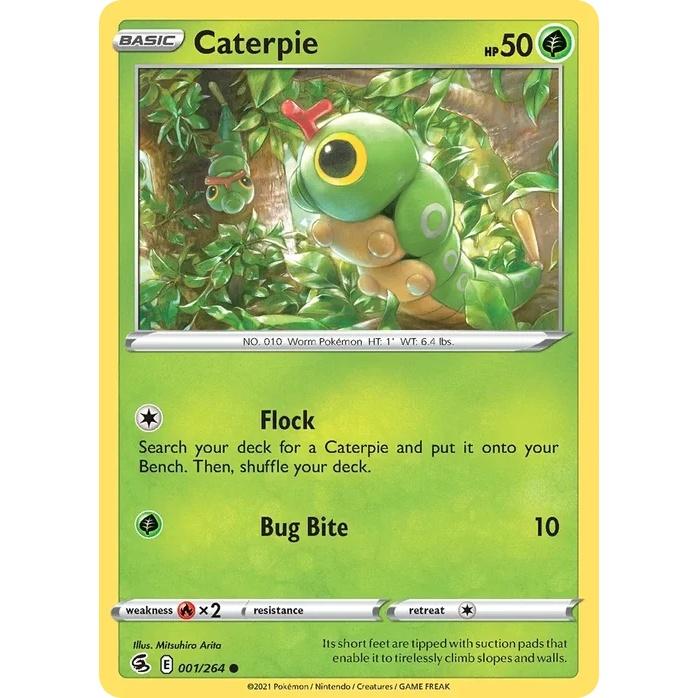 Caterpie - Fusion Strike (Common) [FST-1] English / Near Mint / Normal