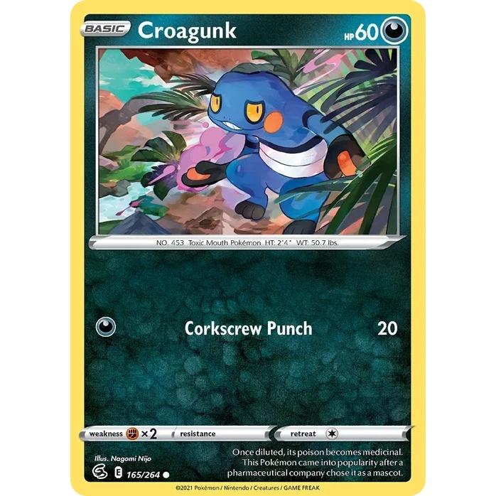 Croagunk - Fusion Strike (Common) [FST-165] English / Near Mint / Normal