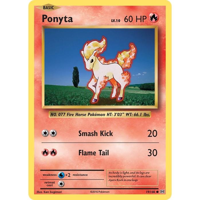 Ponyta - Evolutions (Common) [EVO-19] English / Near Mint / Normal
