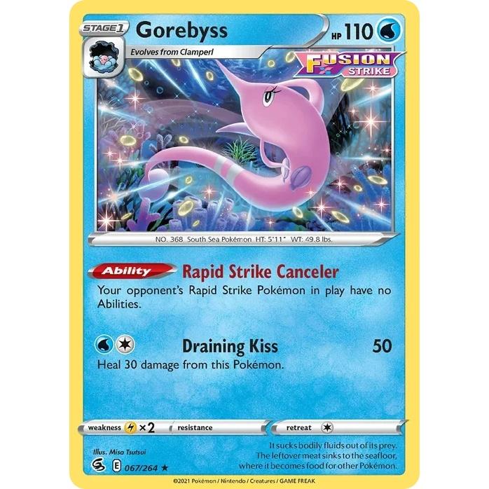 Gorebyss - Fusion Strike (Rare) [FST-67] English / Near Mint / Normal