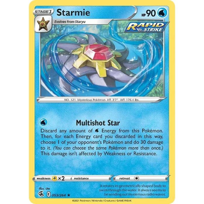 Starmie - Fusion Strike (Holo Rare) [FST-53] English / Near Mint / Normal