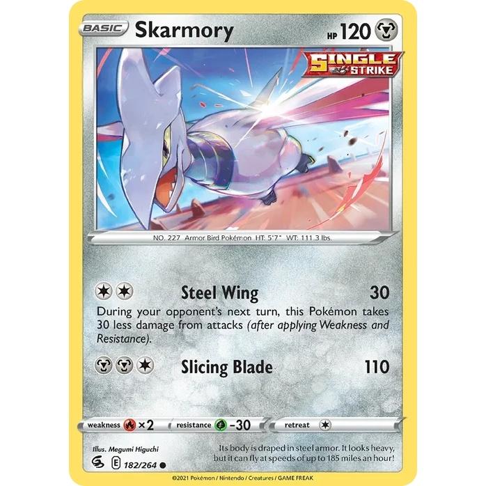 Skarmory - Fusion Strike (Common) [FST-182] English / Near Mint / Normal