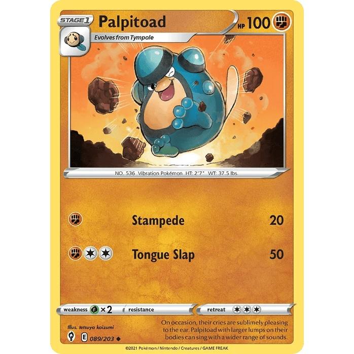 Palpitoad - Evolving Skies (Uncommon) [EVS-89] English / Near Mint / Normal