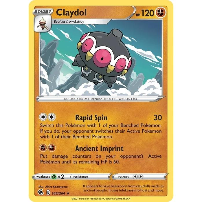 Claydol - Fusion Strike (Rare) [FST-145] English / Near Mint / Normal