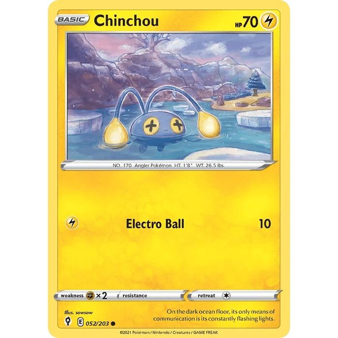 Chinchou - Evolving Skies (Common) [EVS-52] English / Near Mint / Normal