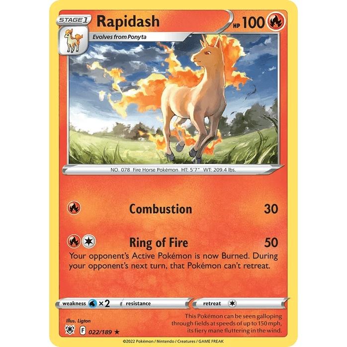 Rapidash - Astral Radiance (Rare) [ASR-22] English / Near Mint / Normal
