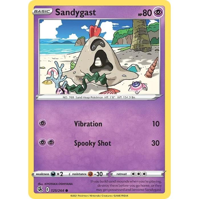 Sandygast - Fusion Strike (Common) [FST-125] English / Near Mint / Normal