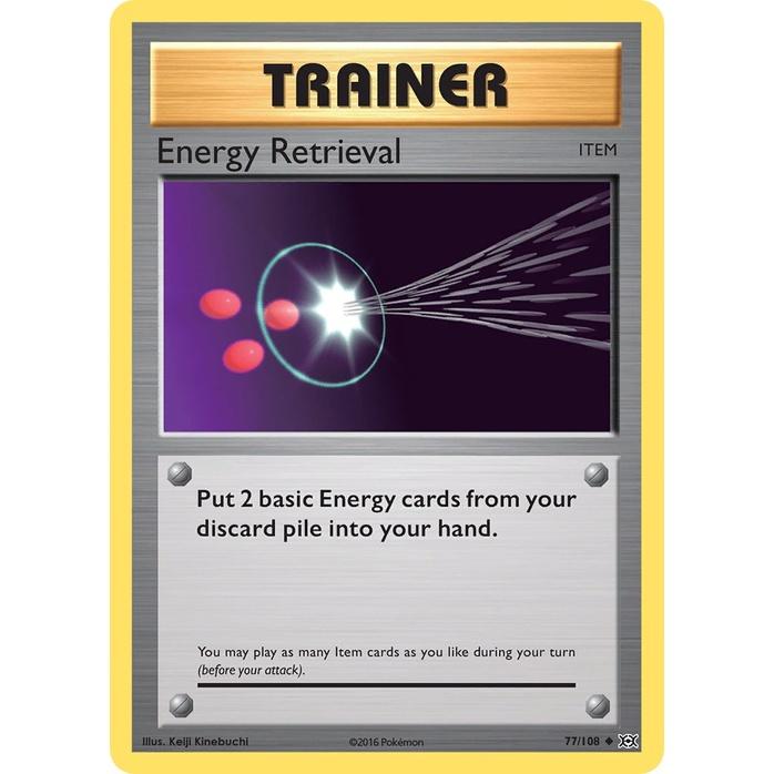 Energy Retrieval - Evolutions (Uncommon) [EVO-77] English / Near Mint / Normal