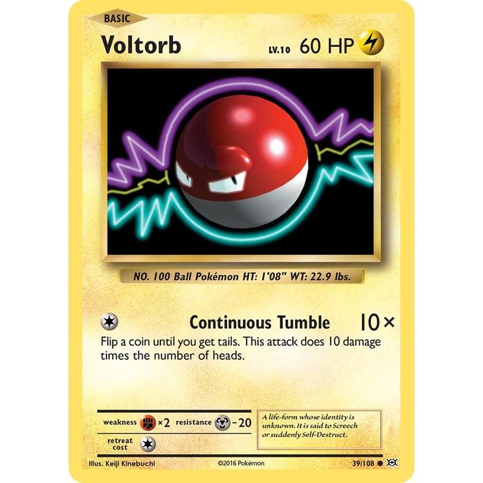 Voltorb - Evolutions (Common) [EVO-39] English / Near Mint / Normal
