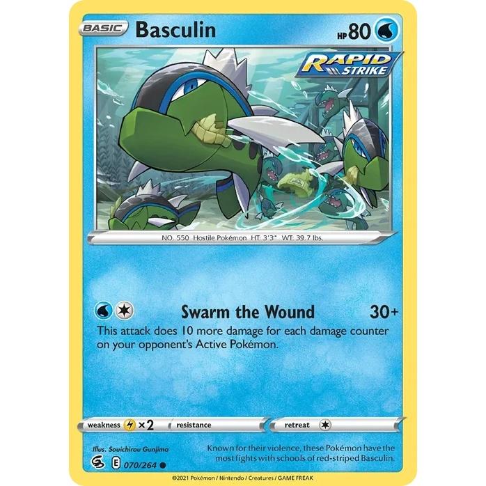 Basculin - Fusion Strike (Common) [FST-70] English / Near Mint / Normal