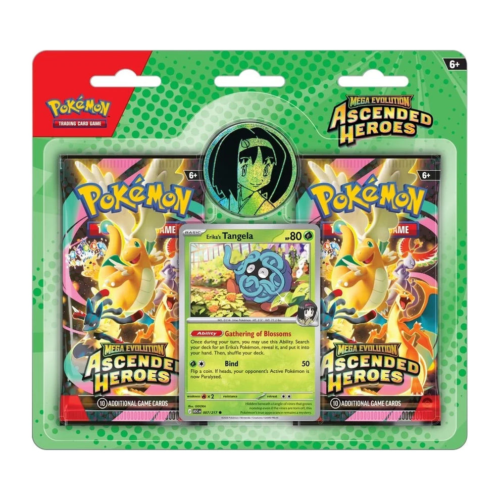Pokémon Ascended Heroes 2-Pack Blister Erika