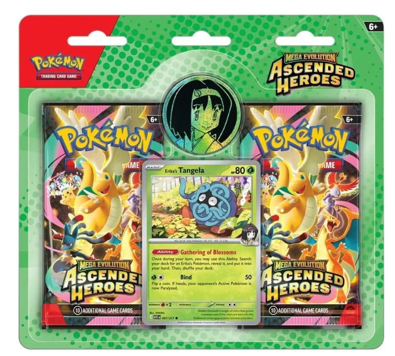 Pokémon Ascended Heroes 2-Pack Blister Erika