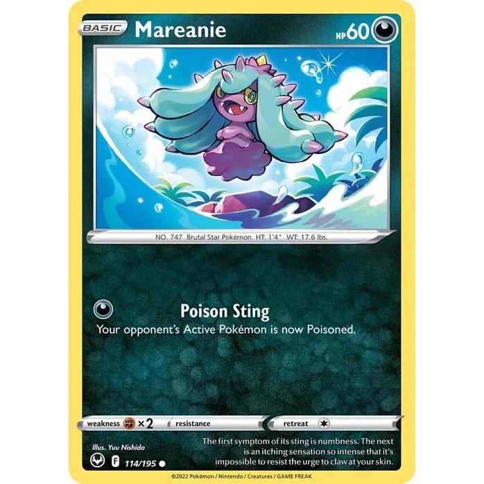 Mareanie - Silver Tempest (Common) [SIT-114] English / Near Mint / Normal