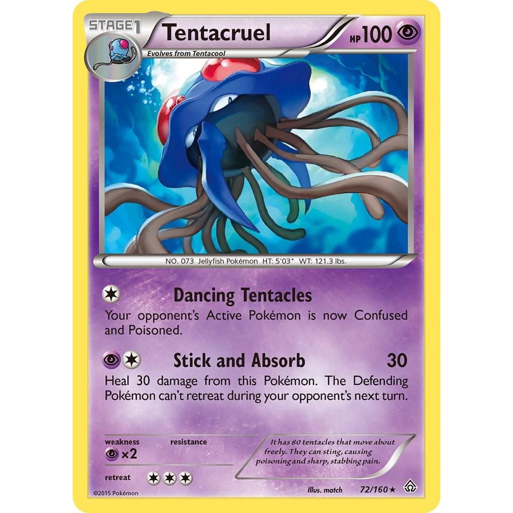Tentacruel 72/160 - Primal Clash (Engelsk / Near Mint)