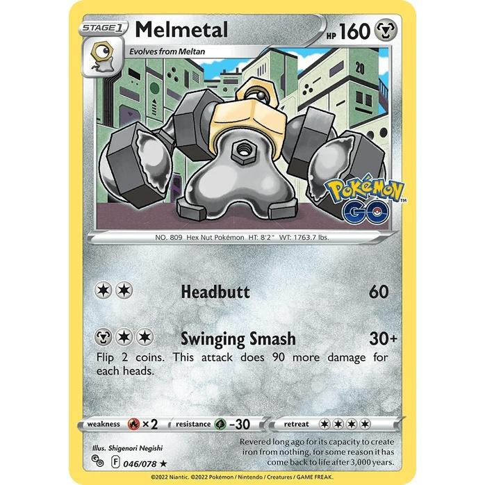 Melmetal - Pokémon GO (Holo Rare) [PGO-46] English / Near Mint / Normal