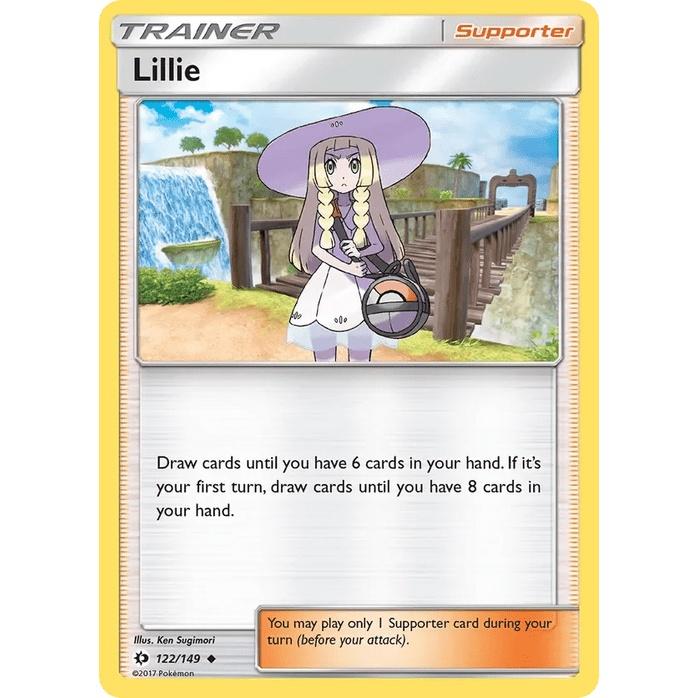 Lillie 122/149 - Sun & Moon Base Set (Engelsk / Near Mint)