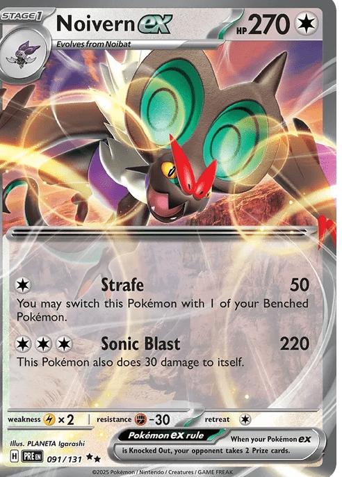 Noivern ex - Prismatic Evolutions (Double Rare) [PRE-91] English / Near Mint / Normal