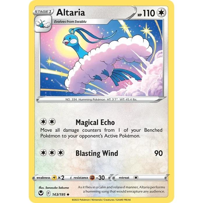Altaria - Silver Tempest (Uncommon) [SIT-143] English / Near Mint / Normal