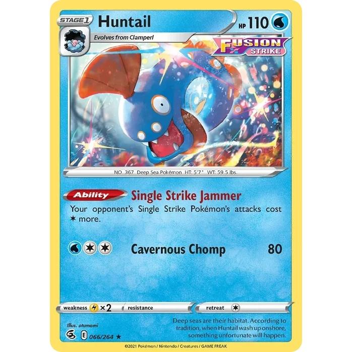 Huntail - Fusion Strike (Rare) [FST-66] English / Near Mint / Normal