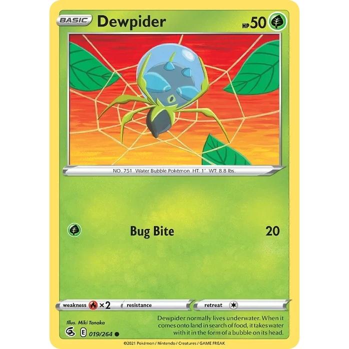 Dewpider - Fusion Strike (Common) [FST-19] English / Near Mint / Normal