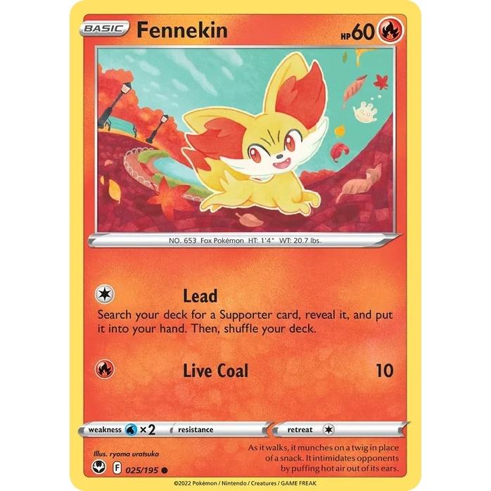 Fennekin - Silver Tempest (Common) [SIT-25] English / Near Mint / Normal