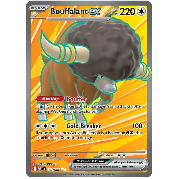 Bouffalant ex 162/086 - White Flare