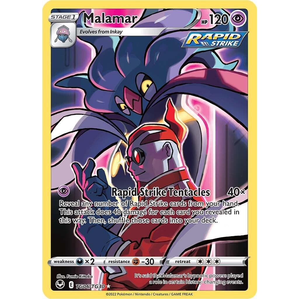 Malamar TG06/TG30 - Silver Tempest (Trainer Gallery)