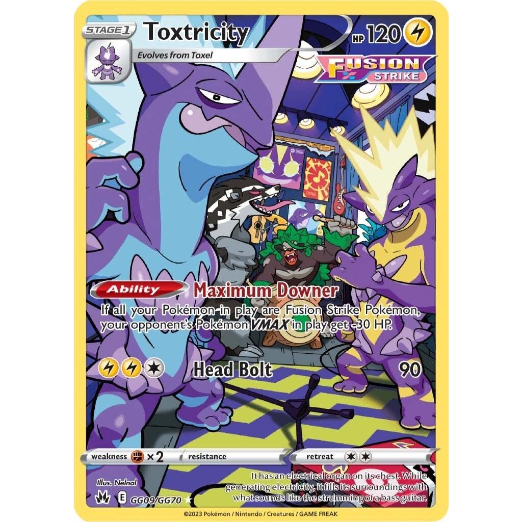 Toxtricity GG09/GG70 - Crown Zenith (Galarian Gallery)