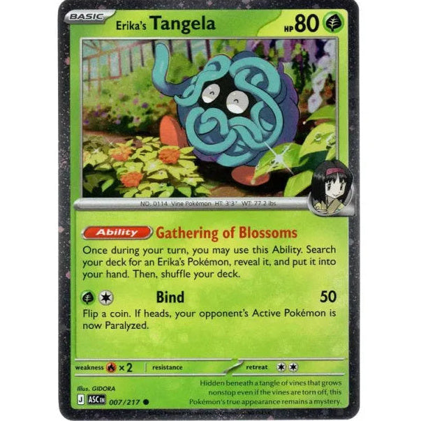 Erika's Tangela 007/217 [Cosmos Holo] - Ascended Heroes