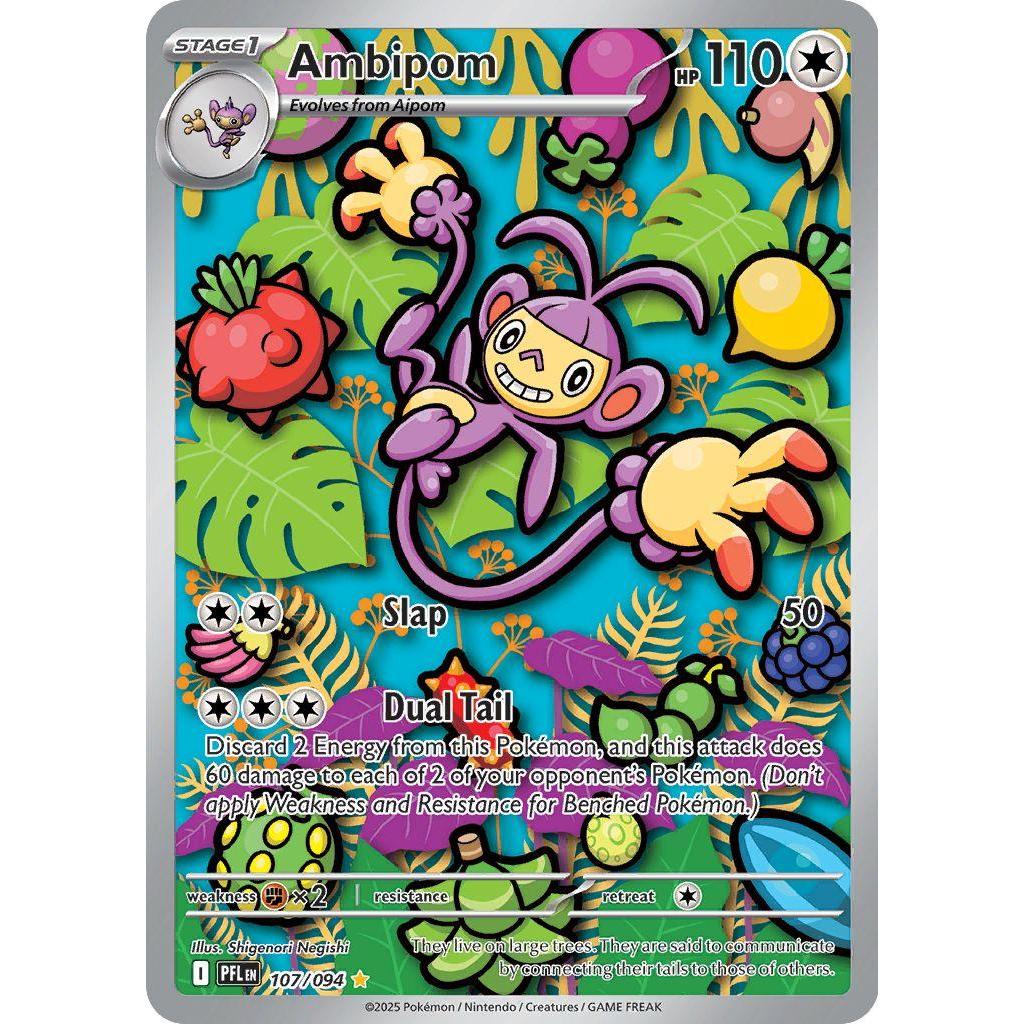 Ambipom 107/094 - Phantasmal Flames