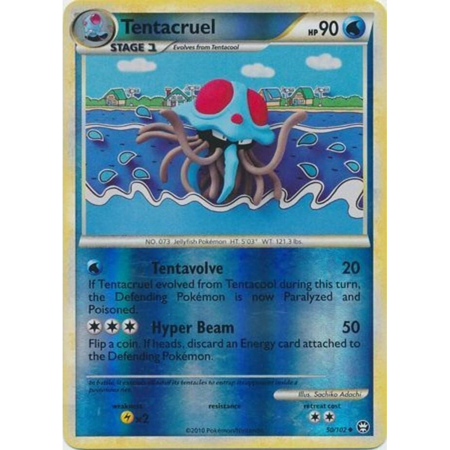 Tentacruel 50/102 [Reverse Holo] - Triumphant