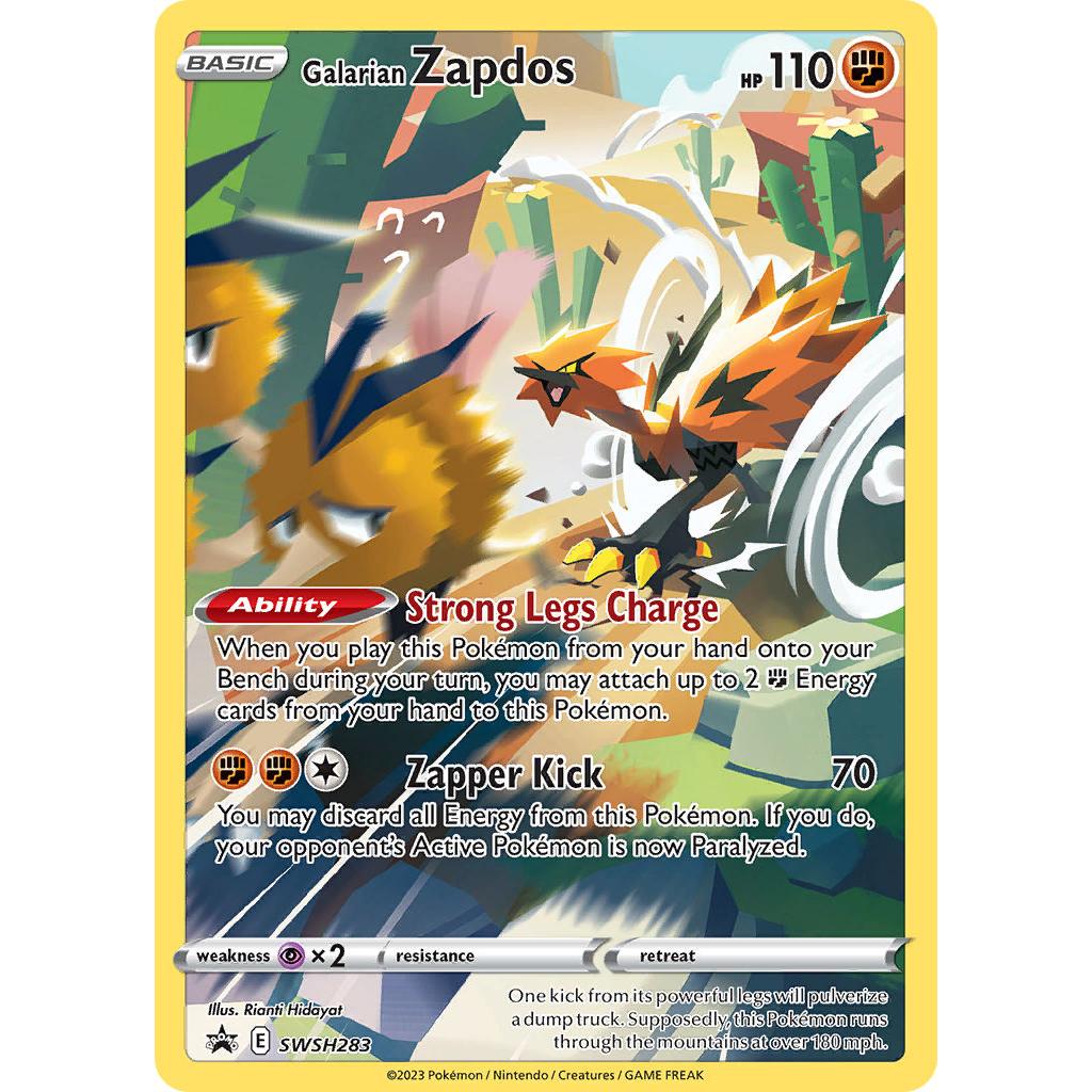 Galarian Zapdos SWSH283 Promo