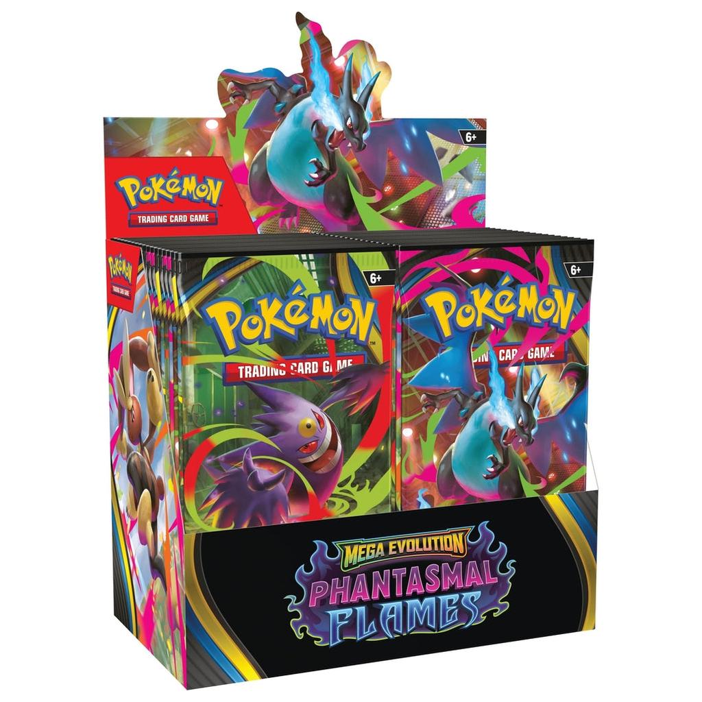 Pokemon Phantasmal Flames Booster Box Display