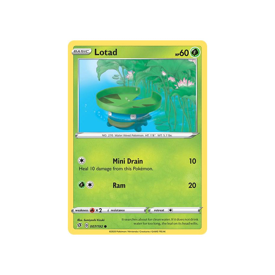 Lotad 007/192 - Rebel Clash