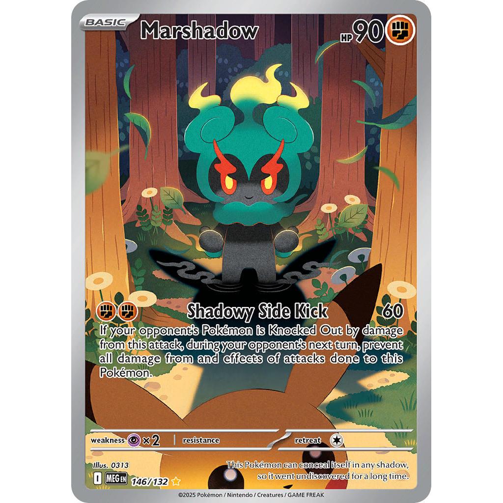 Marshadow 146/132 Illustration Rare - Mega Evolution