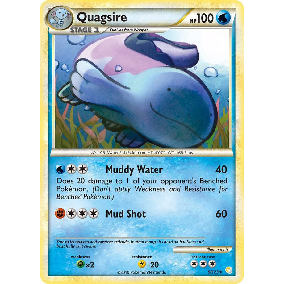 Quagsire 9/123 [Holo] - HeartGold SoulSilver