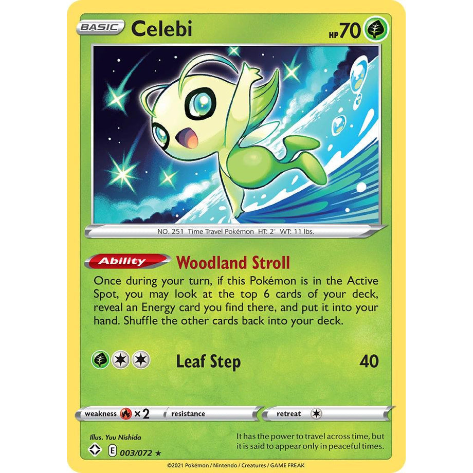 Celebi 003/072 - Shining Fates