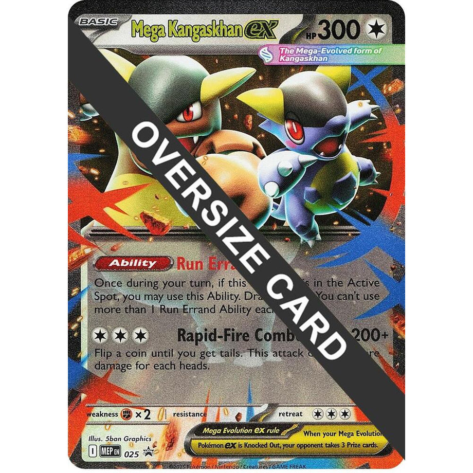 Mega Kangaskhan ex MEP025 - Mega Evolution Promo [Jumbo]