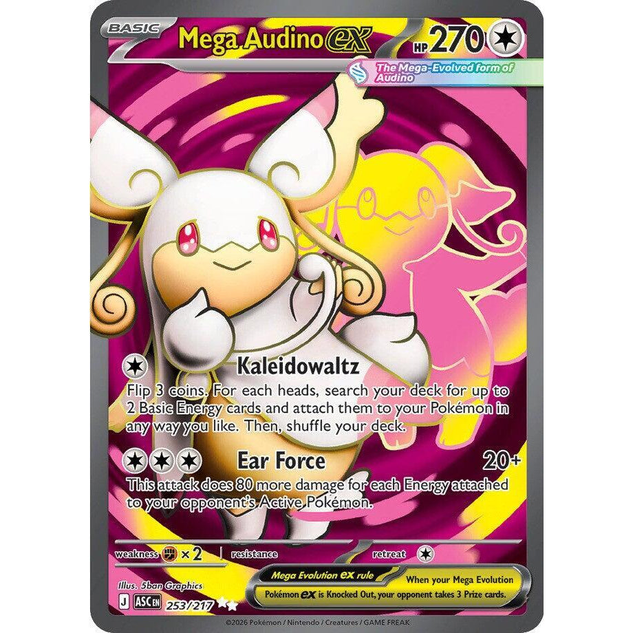 Mega Audino ex 253/217 - Ascended Heroes